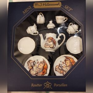 NEW! Vintage Goebel Hummel Mini Tea Set